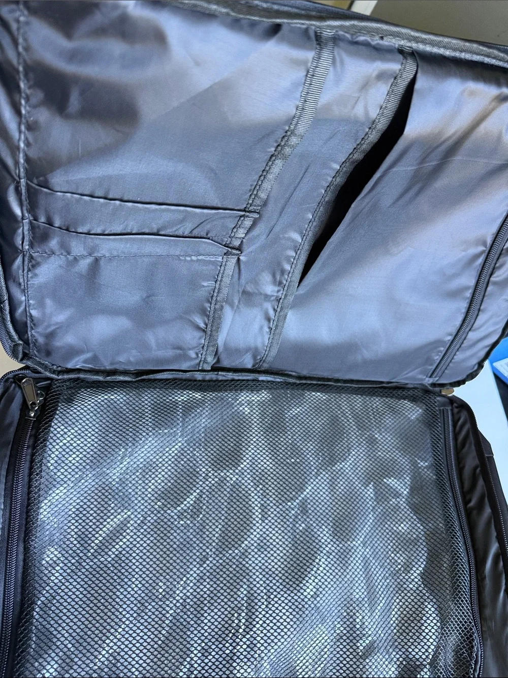 True Religion Black Travel Backpack with Subtle Logo